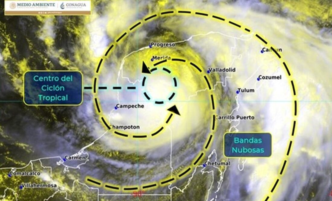 Huracán Grace: Así será su paso EN VIVO por CDMX