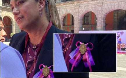 Presumen "Pejepines" durante ceremonia por Día de la Mujer en Palacio Nacional 