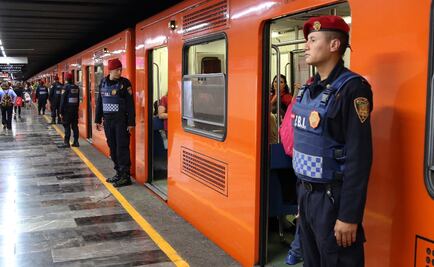 Preparan a mil agentes para dar más seguridad en el Metro 
