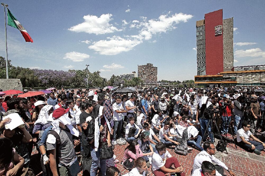 La burla de los "okupas" de la UNAM