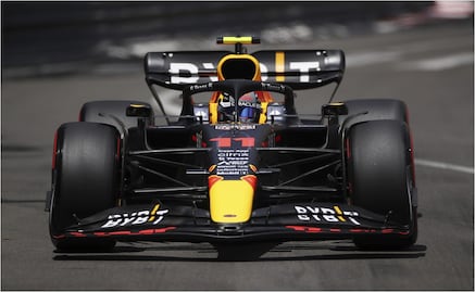 Checo Pérez termina primero en la práctica libre tres del GP de Mónaco