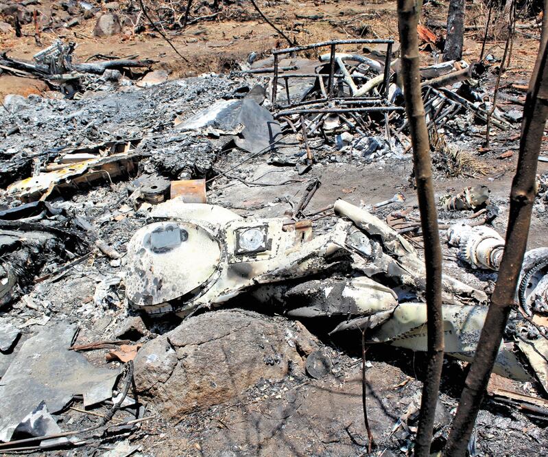 Del total de aparatos desplomados, 23 fueron en el sexenio de Calderón, y 23, en el de Peña Nieto. En 2015, integrantes del Cártel Jalisco derribaron un helicóptero Cougar. ARCHIVO EL UNIVERSAL