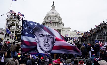 Trump regresa al Capitolio por primera vez desde el ataque de 2021; le cantan "Happy Birthday"