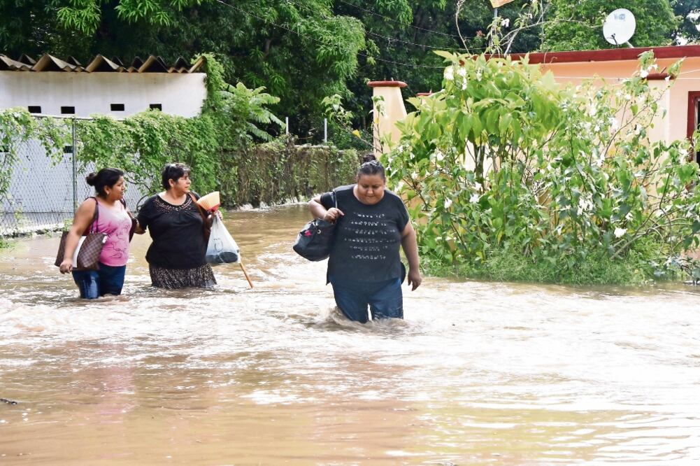 Habitantes de los municipios de Jamapa, Medellín, Boca del Río y Veracruz sufrieron severas inundaciones por el desbordamiento del río Cotaxtla (PATRICIA MORALES. EL UNIVERSAL)