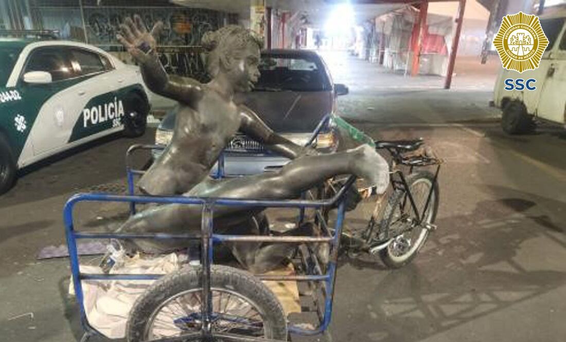 Roban estatuas en la CDMX. Especial 12 de enero 2024