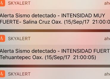 Ofrece SkyAlert una "sincera disculpa" por error en notificaciones de sismo