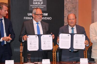  BMW Group y la UASLP firman acuerdo de colaboración 