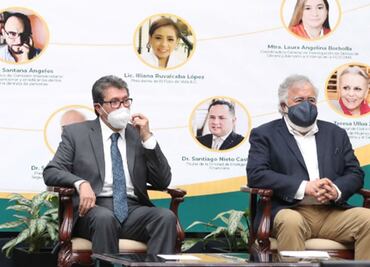 “No le acepto su reclamo”: Encinas y Monreal chocan por desafuero de Saúl Huerta