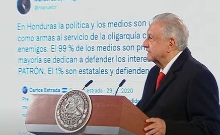 Es evidente que el conservadurismo hace labor contra el gobierno de Pedro Castillo en Perú: AMLO