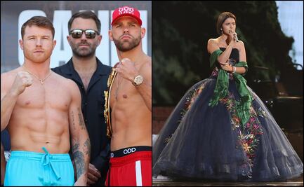 Canelo Álvarez vs Billy Joe Saunders. Ángela Aguilar interpretaría el Himno Nacional