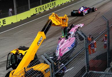 'Checo' Pérez afirma que no vio a Esteban Ocon