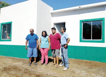 En Istmo entregan casas monolíticas y resistentes a sismos
