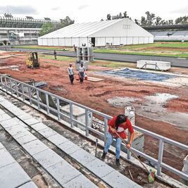 En capital del país instalan 3 carpas  para centroamericanos