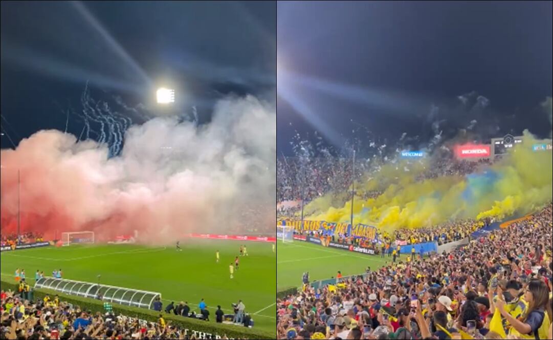 Las aficiones de América y Chivas rompieron un récord en Estados Unidos / Foto: Especiales