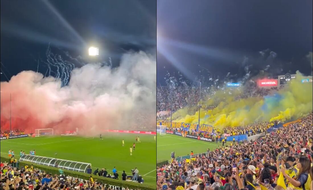 Las aficiones de América y Chivas rompieron un récord en Estados Unidos / Foto: Especiales