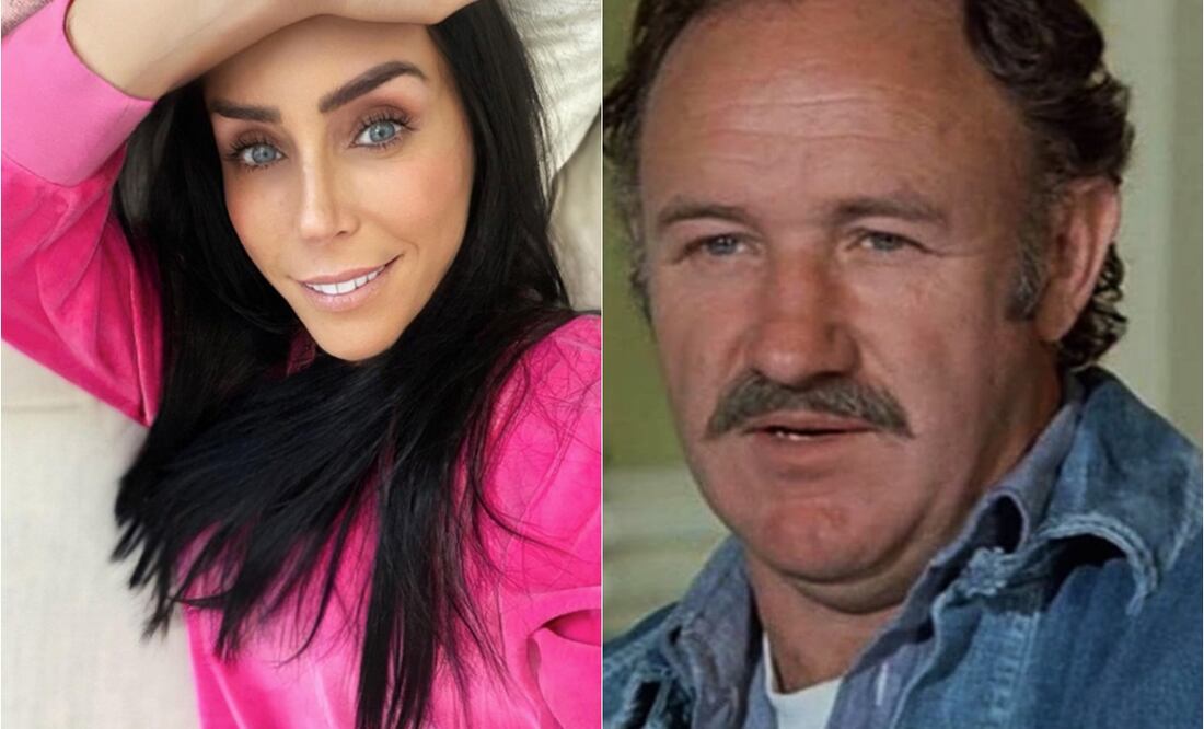 Inés Gómez Mont y Gene Hackman, dos de las personalidades de las que más se ha hablado en los últimos días.
Foto: Instagram e IMDb