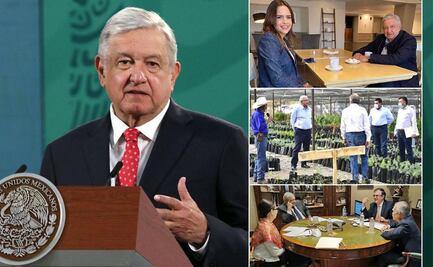 3 días y 23 personas; así fue la gira de AMLO previo a anunciar que tiene Covid