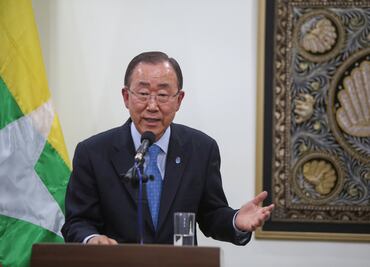 Ban Ki-moon espera "estrecha colaboración" con Michel Temer