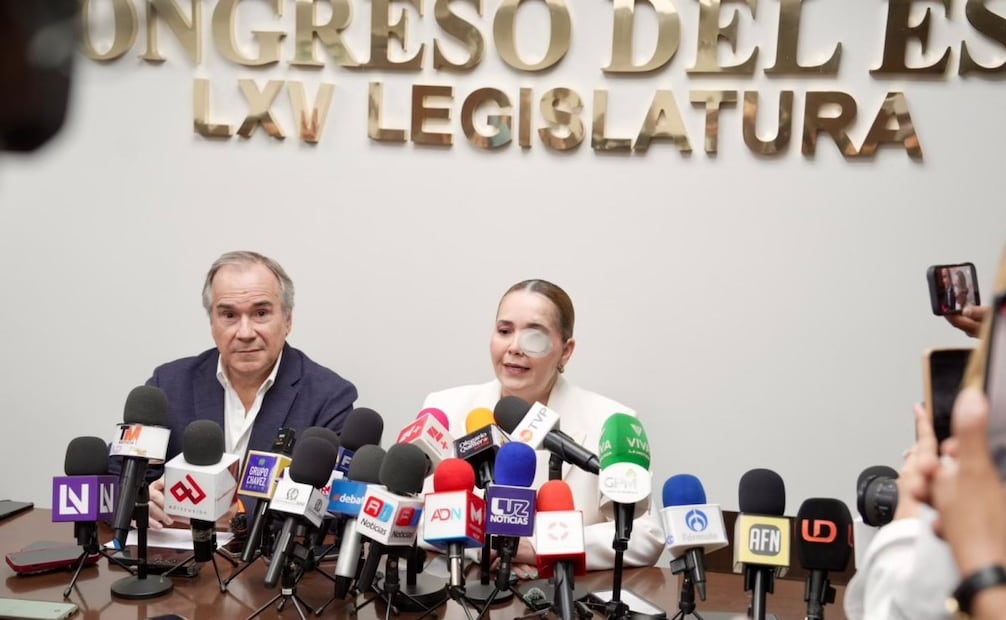 Diputada Elizabeth Montoya regresa a curul en el Congreso de Sinaloa tras atentado en su contra; “es peor rendirse”, dice.
Foto: Especial.