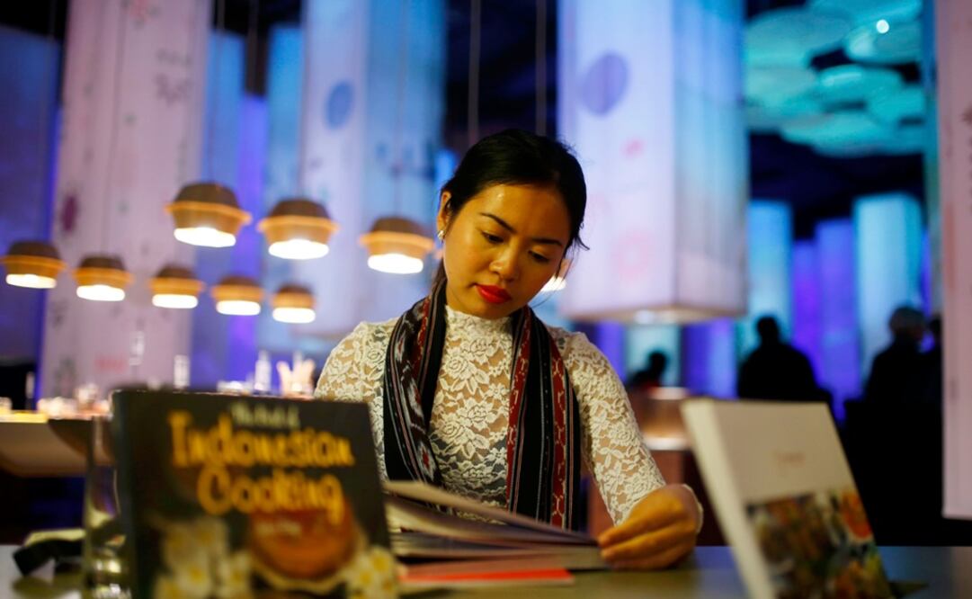 El invitado de honor es Indonesia, que se presenta con el lema de "17.000 islas de la imaginación". (FOTO: Reuters)