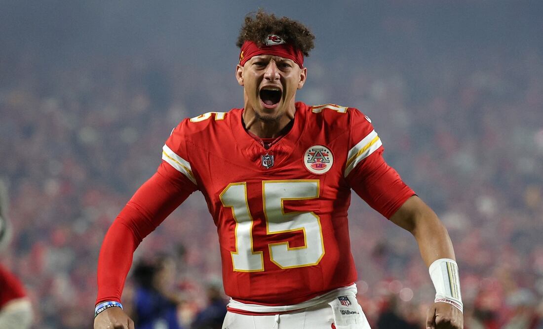 Los Chiefs superan a los Saints con una noche especular de Patrick Mahomes FOTO: AFP
