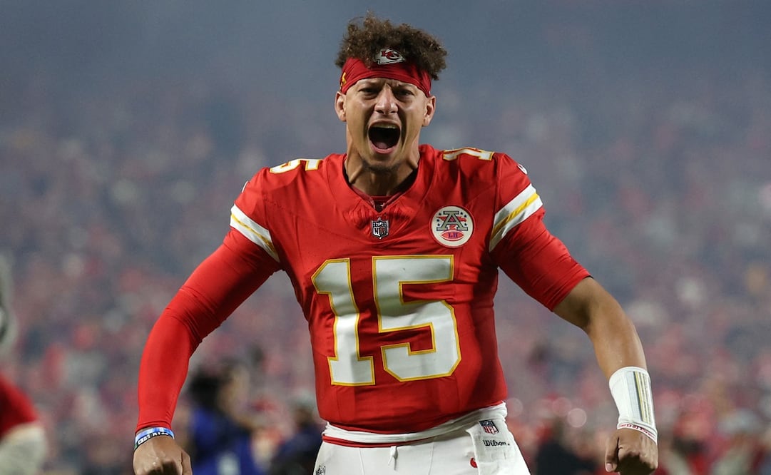 Los Chiefs superan a los Saints con una noche especular de Patrick Mahomes FOTO: AFP