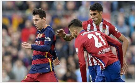 Barcelona vence 2-1 al Atlético de Madrid