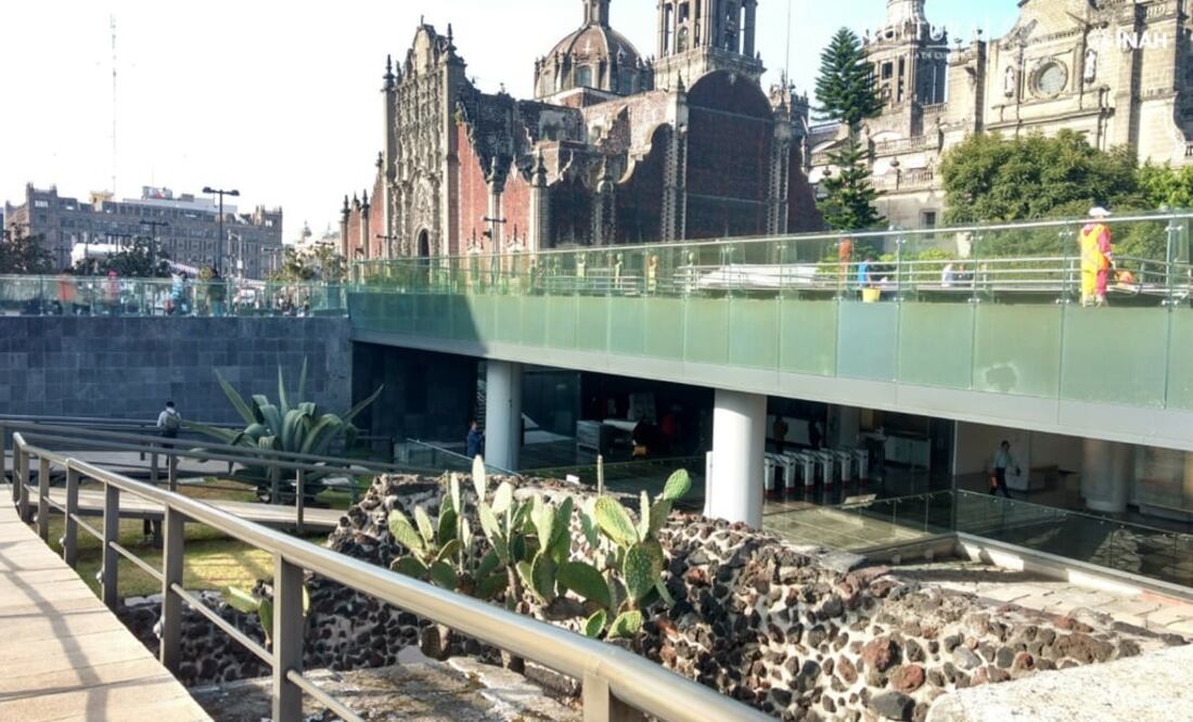 The Templo Mayor or Great Temple - Photo: Taken from INAH Twitter account