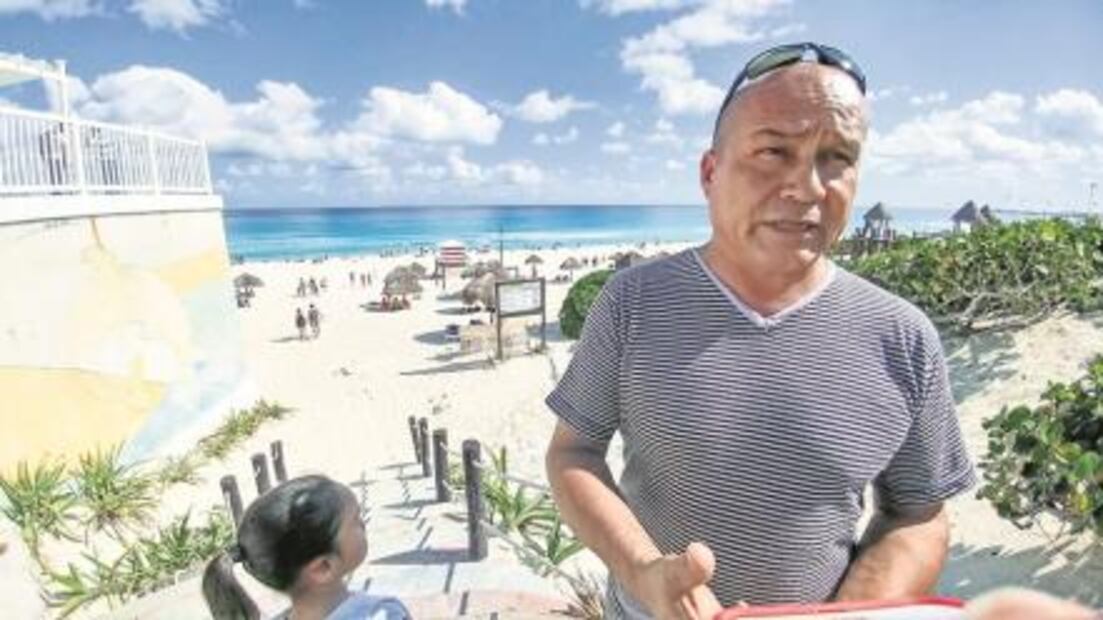 Viven en un paraíso, pero no van a la playa