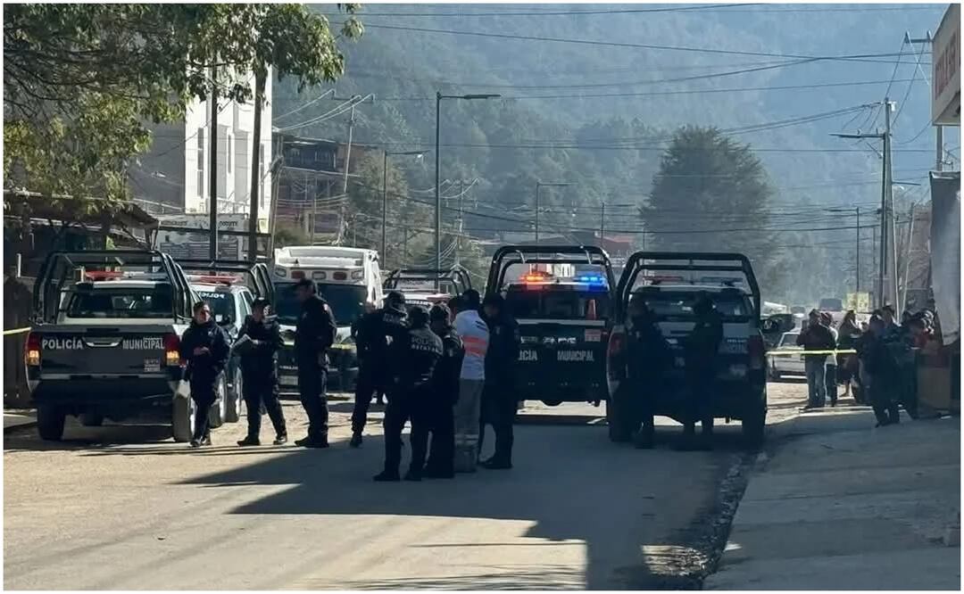 El ataque contra la mujer tzotzil y su hija de 8 años en Chiapas ocurrió este viernes en la zona norte de San Cristóbal de las Casas (27/12/2024). Foto: Especial