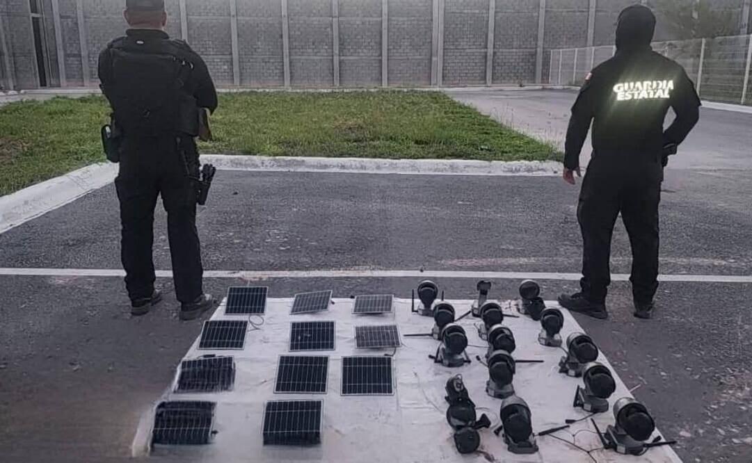 Desmantelan cámaras de videovigilancia clandestinas en Tamaulipas (21/10/2025). Foto: Especial