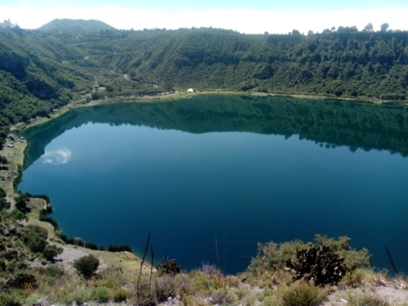 En Puebla, conoce las lagunas de cráter a menos de tres horas de CDMX