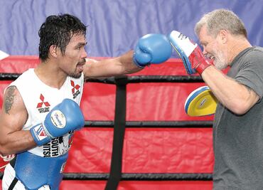 “Pacman” cierra preparación contra Jessie Vargas