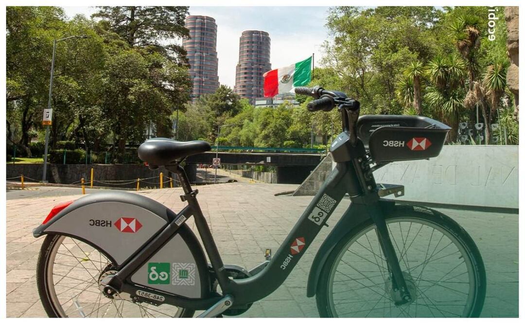 Si te gusta pasear en bici por la ciudad, conoce la nueva ruta de ecobici CDMX. Imagen: Instagram Ecobici CDMX.