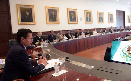 En reunión de gabinete, Peña Nieto evalúa proceso de entrega-recepción