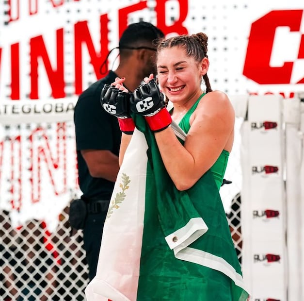 Regina Tarín, la mexicana invicta en las MMA que puede conquistar la WWE - Foto: Especial