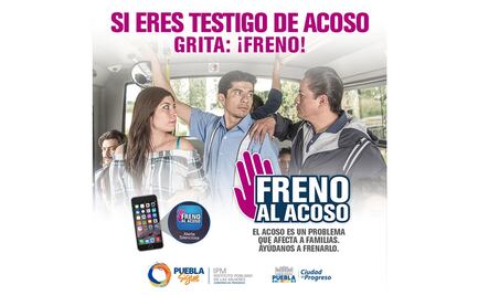 Puebla impulsa “freno” al acoso en transporte público