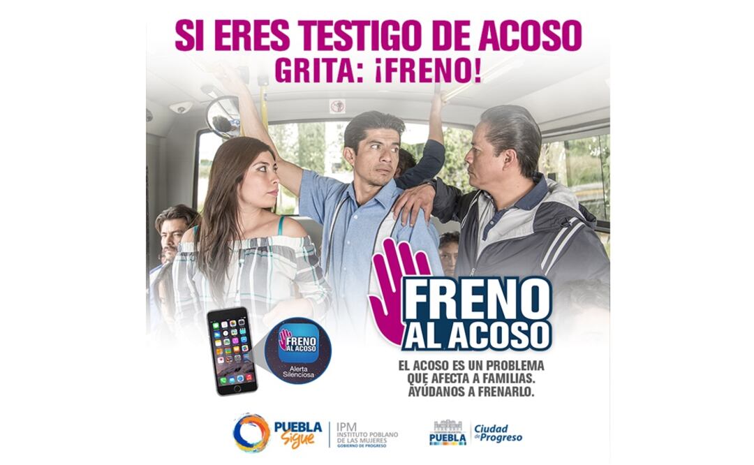 Puebla impulsa “freno” al acoso en transporte público