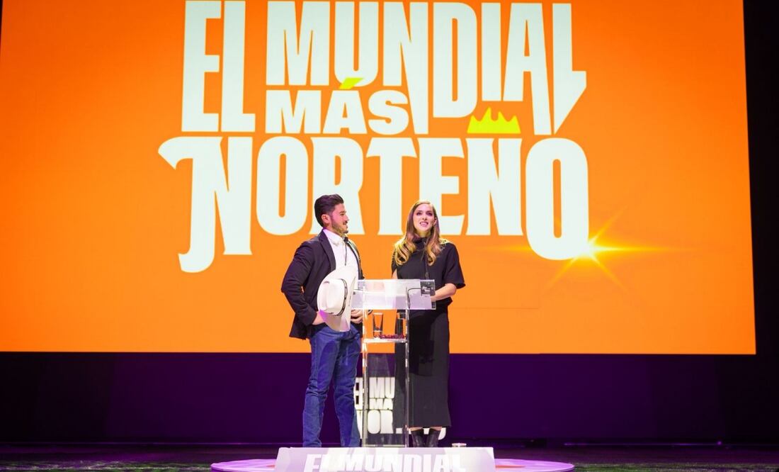 Gobernador de Nuevo León, Samuel García y Mariana Rodríguez (28/10/2025). Foto: Especial