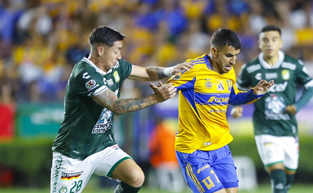 Tigres y León empatan sin goles en la Jornada 8 del Apertura 2025 / Foto: Imago7