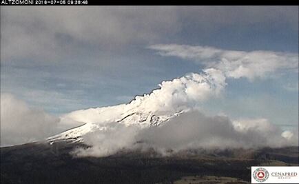 Popocatépetl Volcano spews 138 low-intensity exhalations