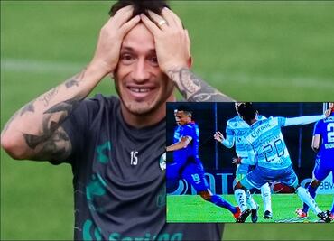 Brian Lozano explota contra el arbitraje del Cruz Azul vs Santos