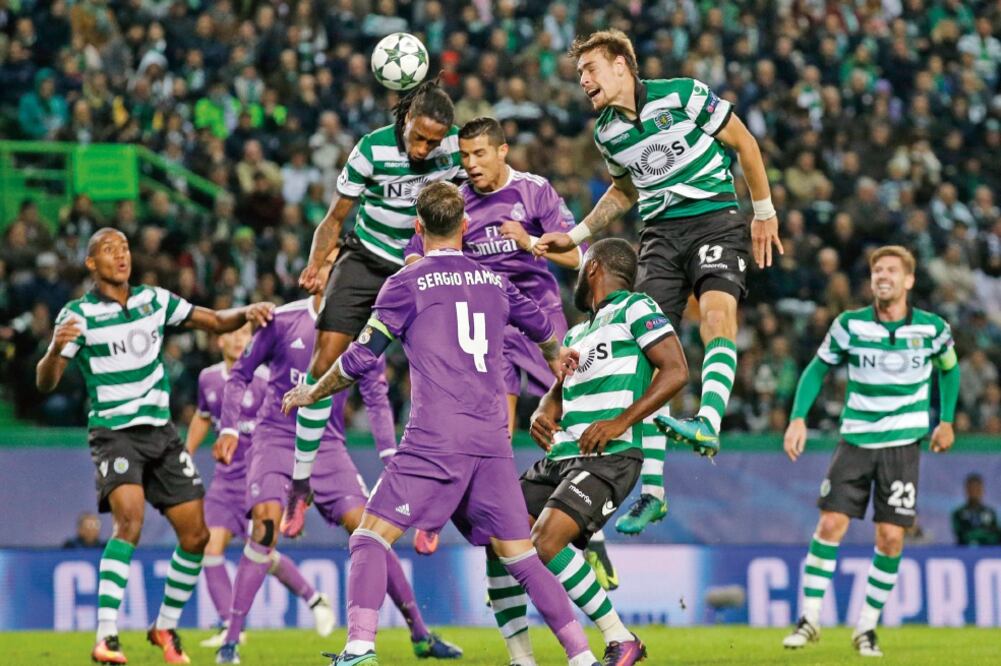 Madrid ganó una vez más en su visita a Lisboa, pero “CR7 ” no marca (ARMANDO FRANCA. AP)