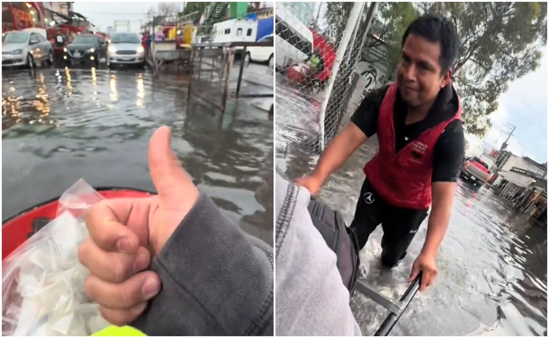 Los emprendimientos ante el desastre se llevaron las palmas en redes sociales. Foto: TikTok