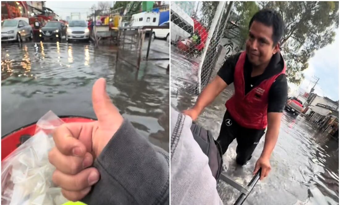 Los emprendimientos ante el desastre se llevaron las palmas en redes sociales. Foto: TikTok