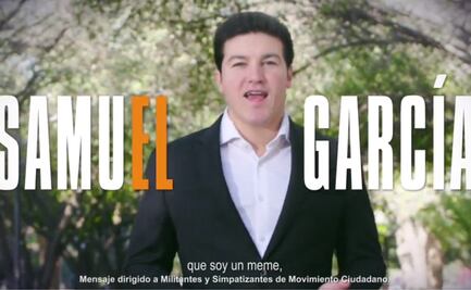 INE ordena a MC bajar spots de precampaña de Samuel García por desempeñarse aún como gobernador de NL