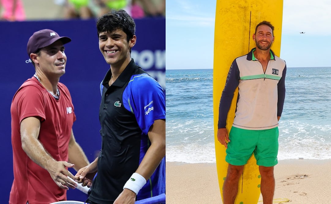 Rodrigo Pacheco, Ernesto Escobedo y Santiago González en el Abierto de Los Cabos