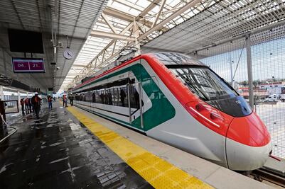 Alistan convoyes para arranque del Tren Interurbano 