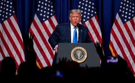 Trump aparece en convención republicana; advierte de fraude en elecciones