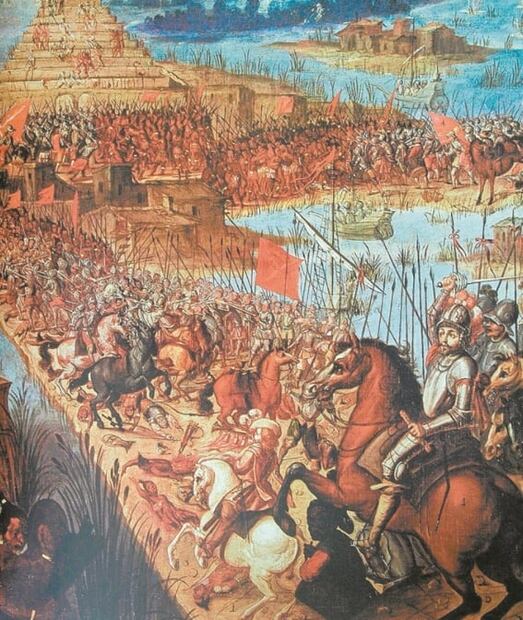 La Conquista y sus sangrientas batallas
